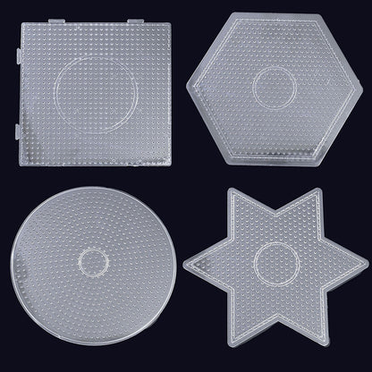 4-Pin Transparent Plastic Bead Board