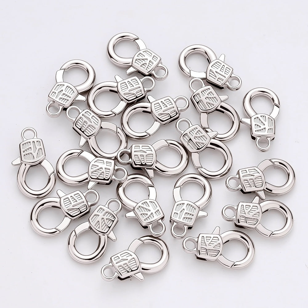 Mixed Color Metal Lobster Clasps