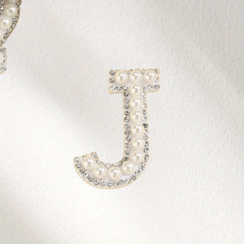 Alphabet Flatback Decorative Bead