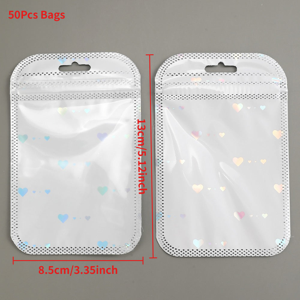 Keychain and Jewelry OPP Packaging Card Set