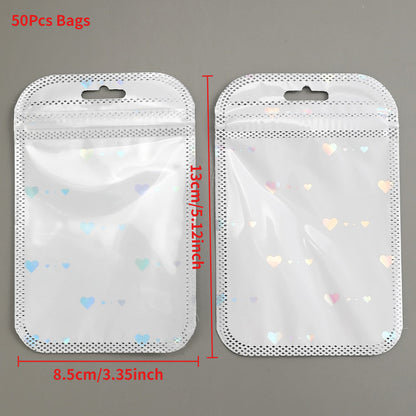 Keychain and Jewelry OPP Packaging Card Set