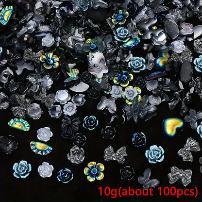 Luminous Acrylic Flatback Patch Beads