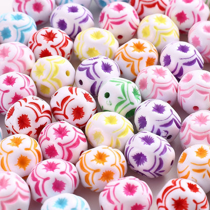 Skull Acrylic Spacer Beads