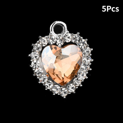 Heart Alloy Pendants