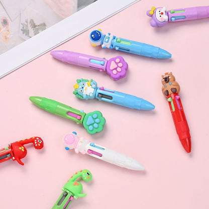 Cartoon Animal Retractable Ballpoint Pens