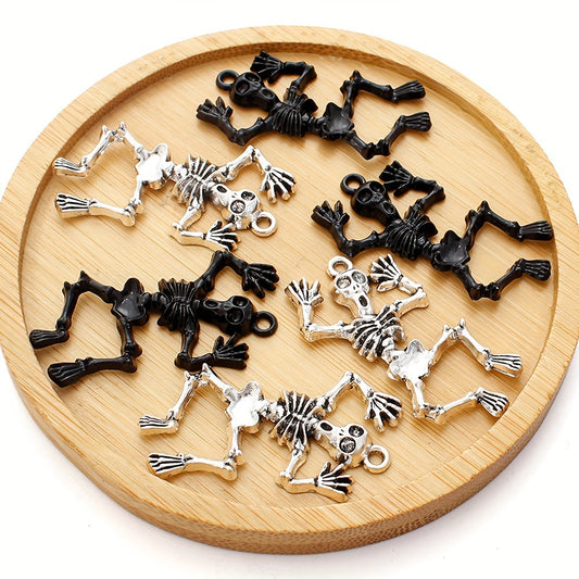 Two Color Skull Alloy Pendants