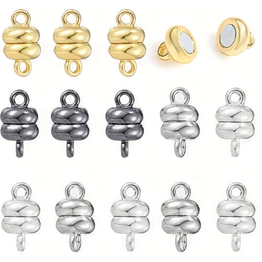 Flat Round Magnetic Jewelry Clasps