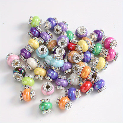 Shiny Lantern Shape Acrylic Beads
