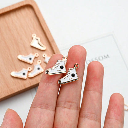 Canvas Shoe Alloy Charms