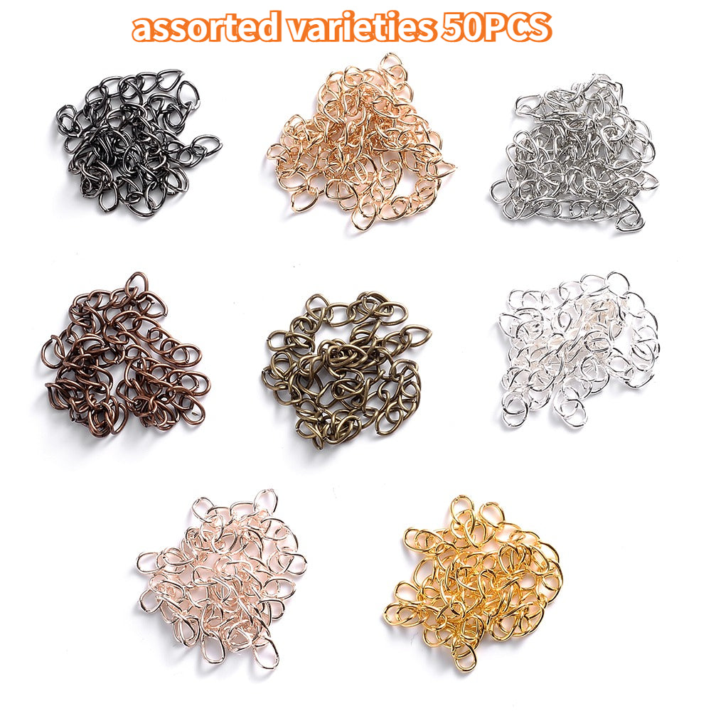 5 cm Mixed Color Short Extension Chains