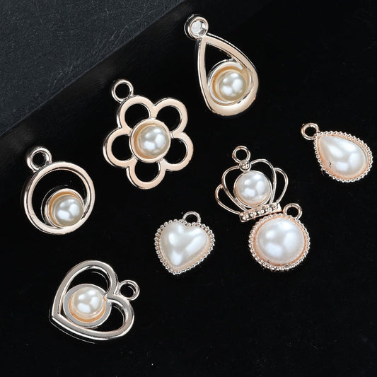 CCB Imitation Pearl Pendants