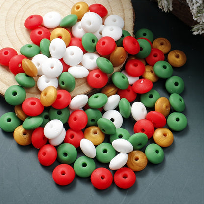 Silicone Abacus Beads
