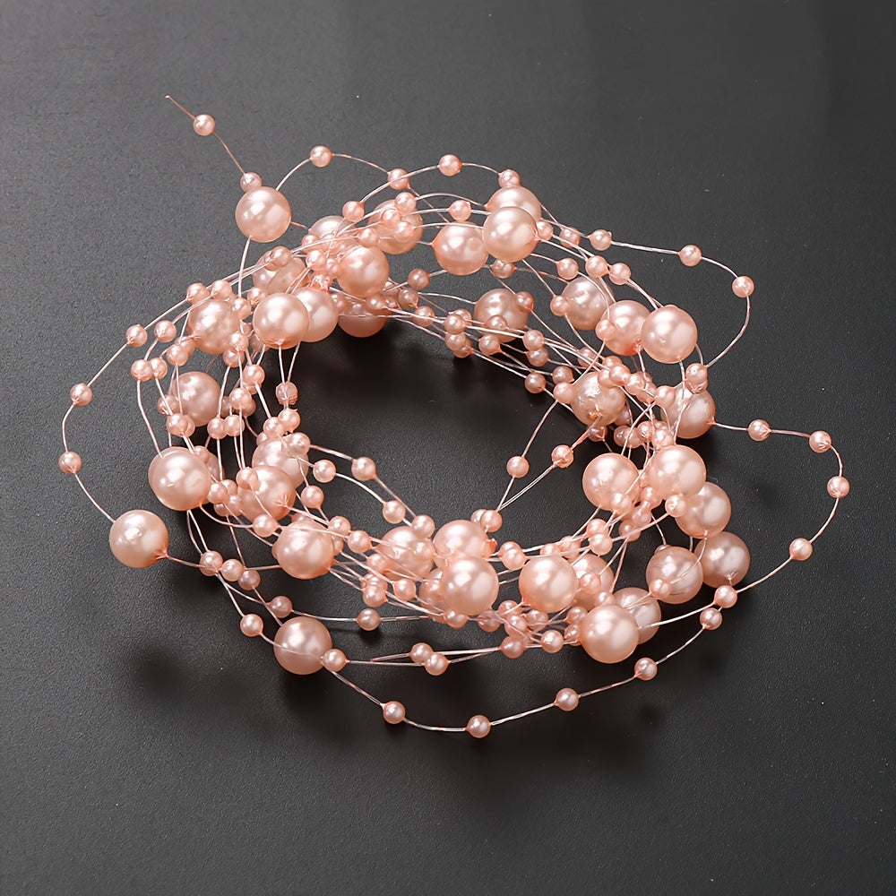118.11 Inch Acrylic Round Bead Chain