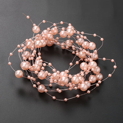 118.11 Inch Acrylic Round Bead Chain