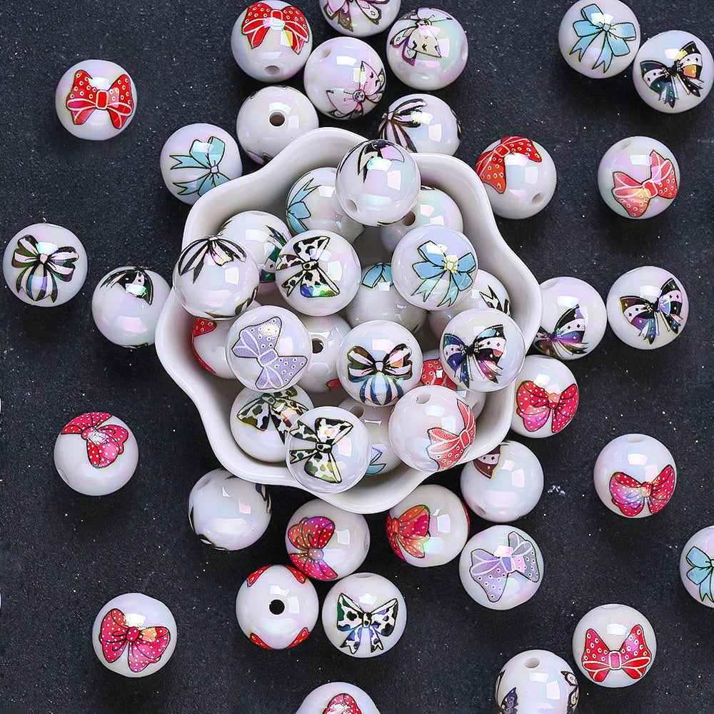 Butterfly Acrylic Beads