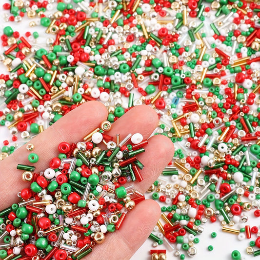 Colorful Mini Glass Rice Spacer Beads