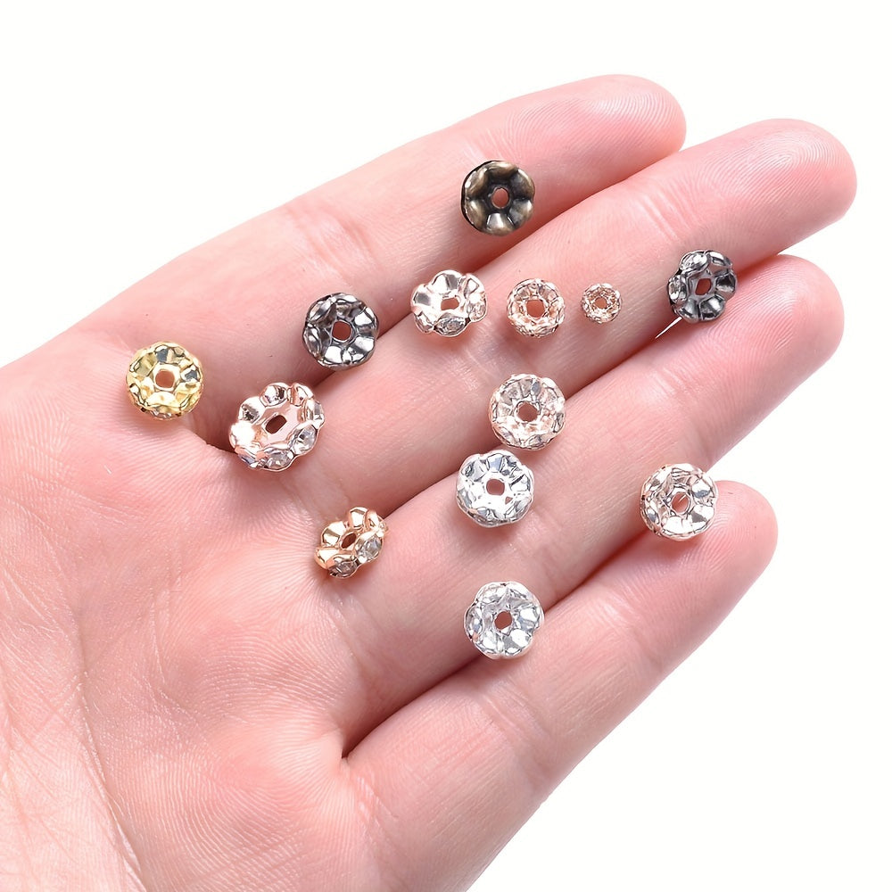 Metal Czech Flower Spacer Beads