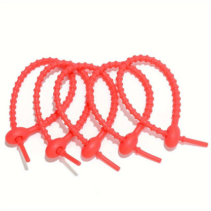 Oval Silicone Cable Ties