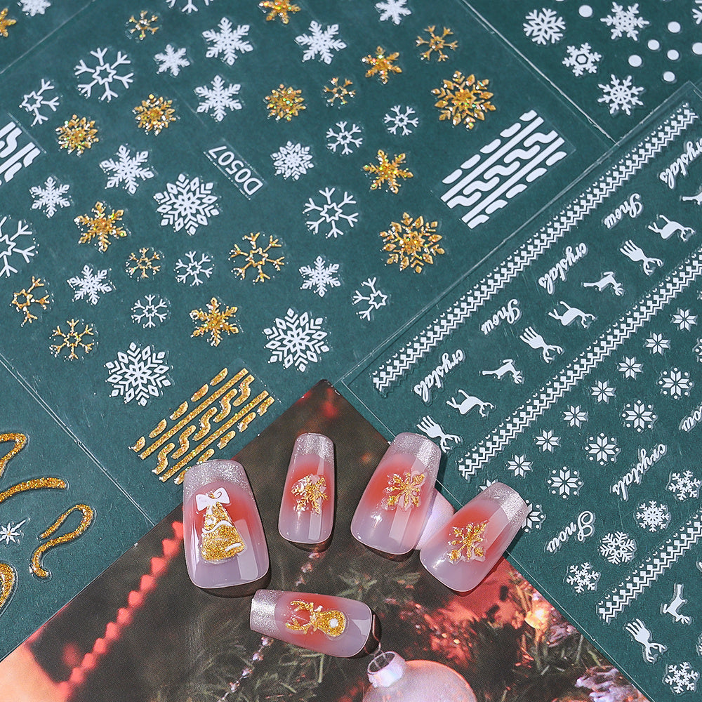 Christmas Nail Art Stickers