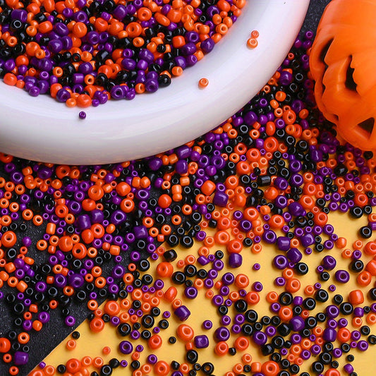 Halloween Plastic Rice Beads