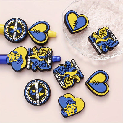 Down Syndrome Awareness Silicone Beads