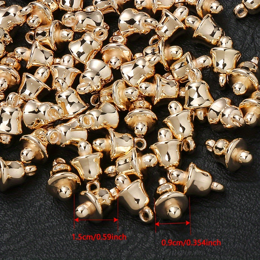 Gold & Silver CCB Plastic Pendants