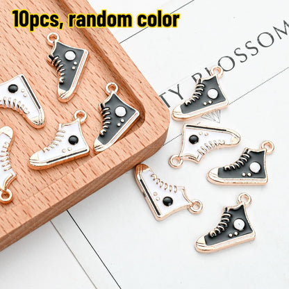 Canvas Shoe Alloy Charms