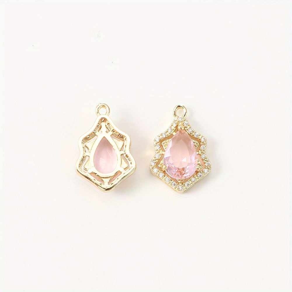 Glass Waterdrop Pendants