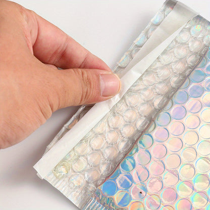 Holographic Bubble Mailer Bags