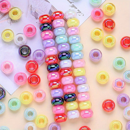 Cut Sugar Heart Acrylic Beads