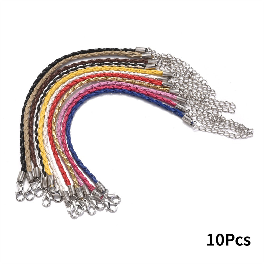 3 mm Polyester Twist Jewelry Cord with Clasps