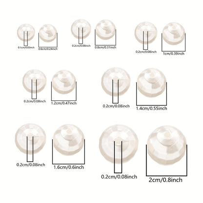 600pcs Acrylic Spherical Beads
