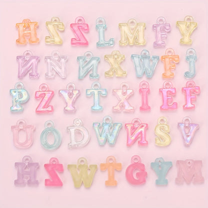 Mixed Letter Acrylic Pendants