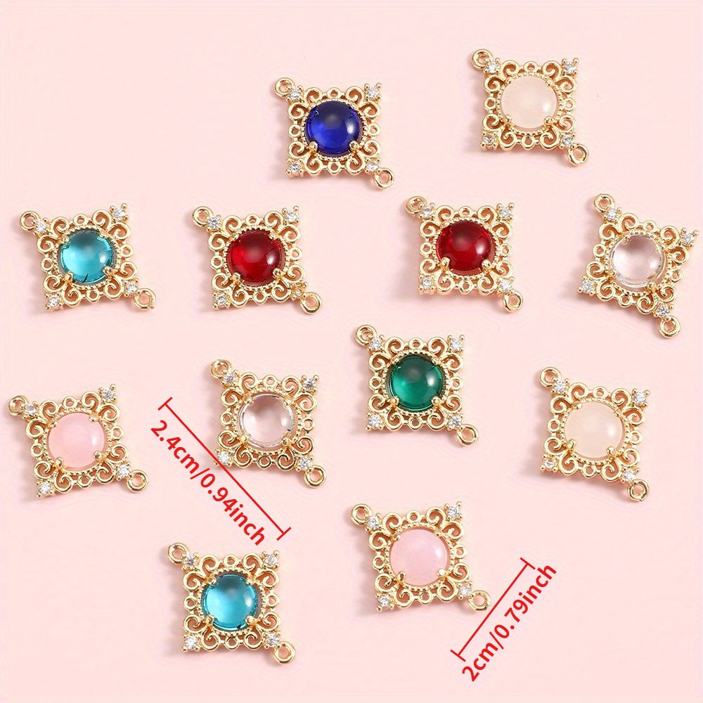 Round Glass Pendants