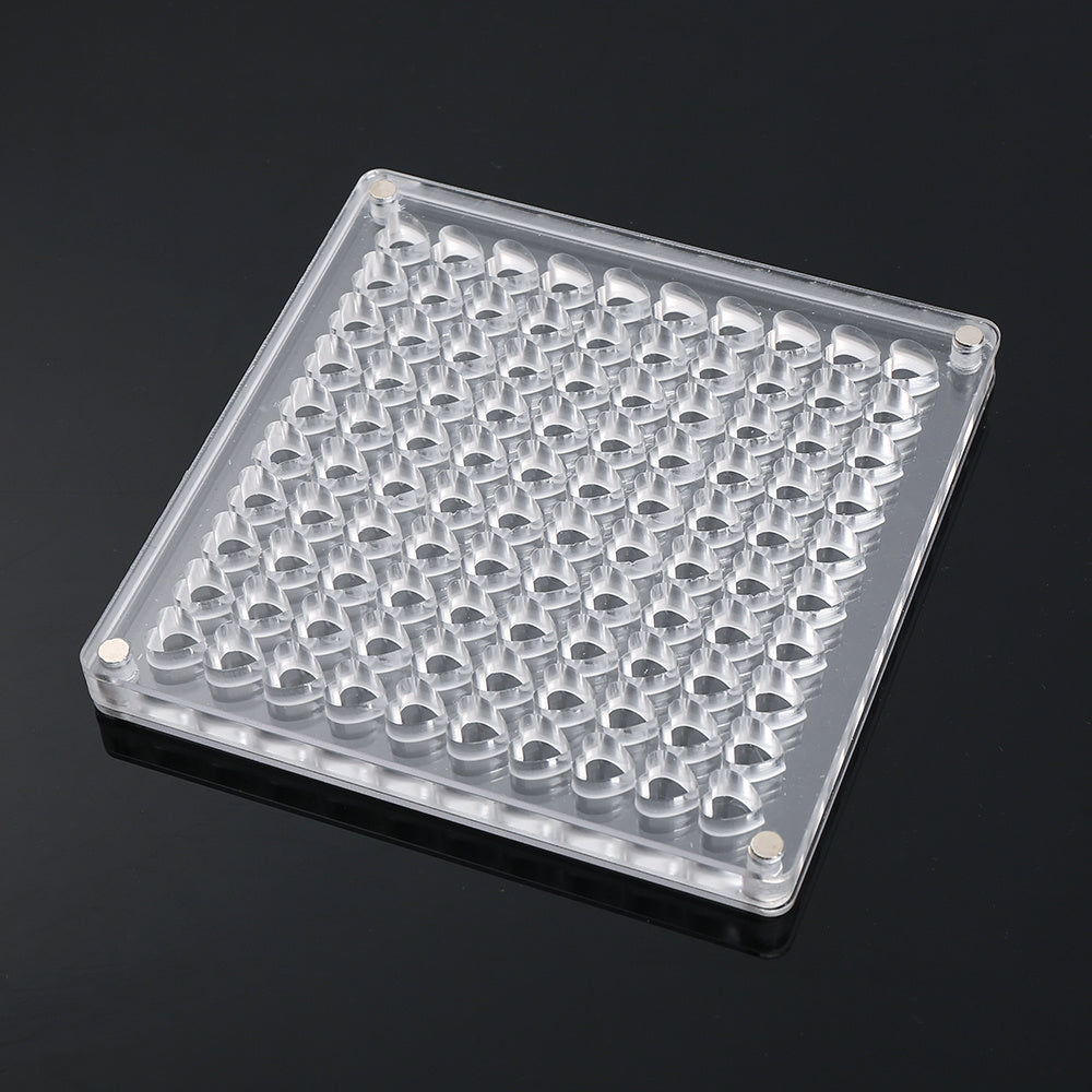 Transparent Multi-Compartment Plastic Display Box
