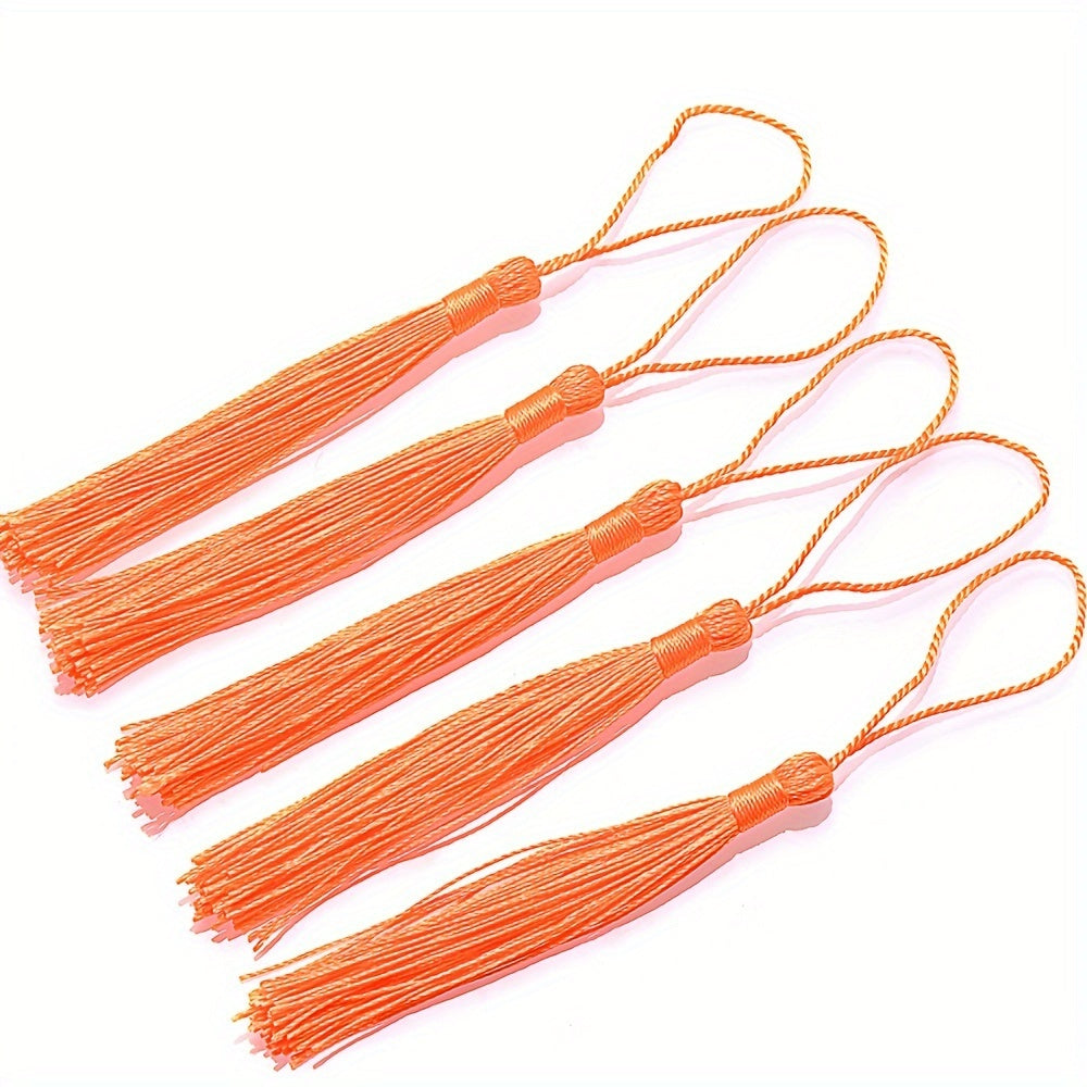 Vibrant Long Tassel Set