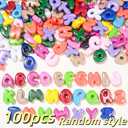 Acrylic Alphabet Letter Beads