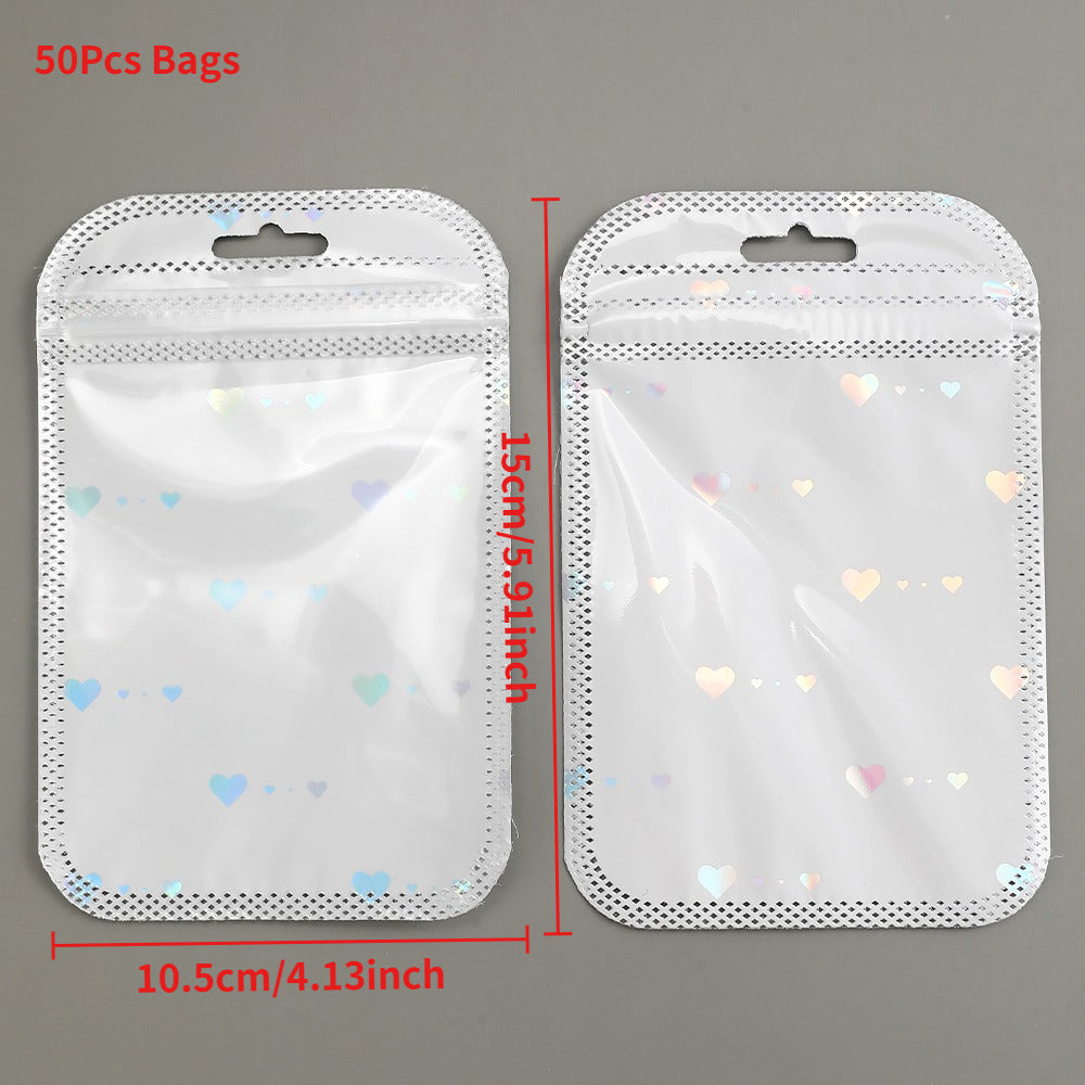 Keychain and Jewelry OPP Packaging Card Set