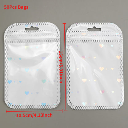 Keychain and Jewelry OPP Packaging Card Set