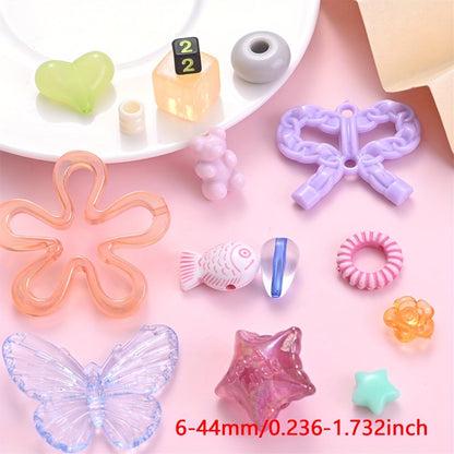 Irregular Acrylic Beads