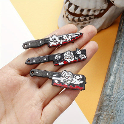 Horror Bloody Style Acrylic Beads