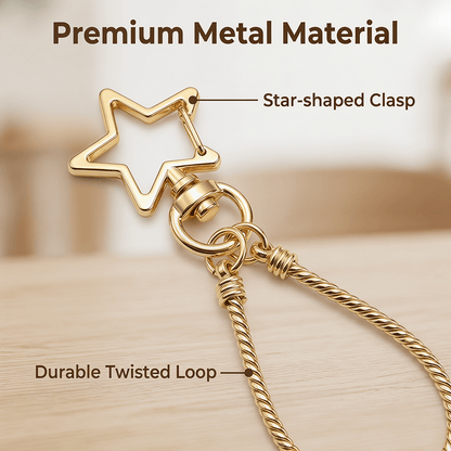 Blank Beadable Keychain Set