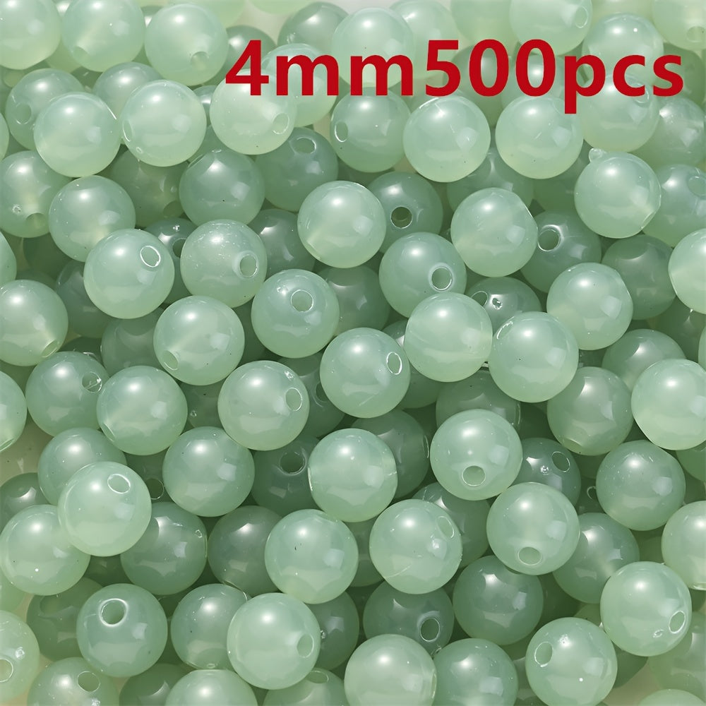 Mini Luminous Acrylic Beads