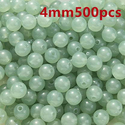 Mini Luminous Acrylic Beads