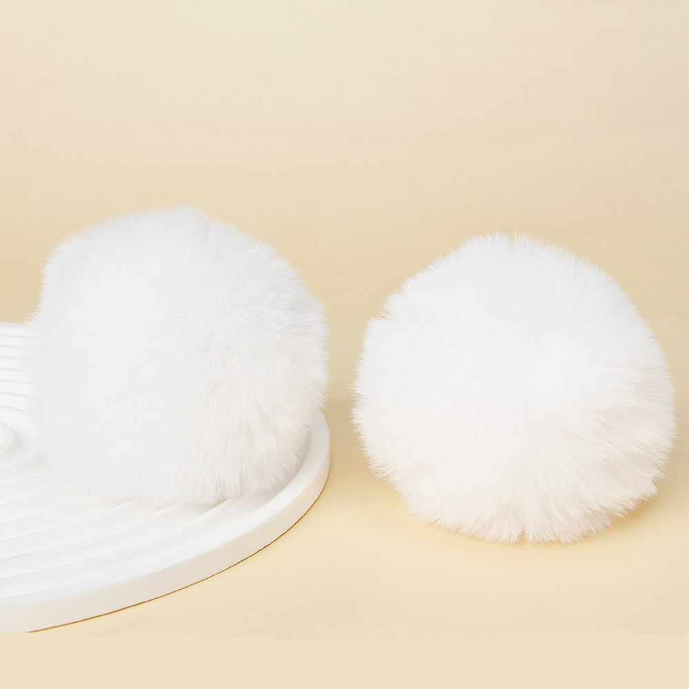 Fashion Multicolored Faux Rabbit Fur Plush Balls