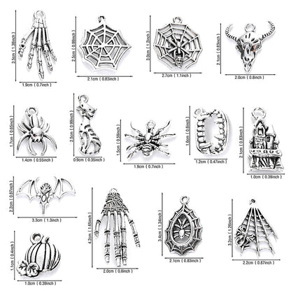 Vintage Halloween Pendants Mix