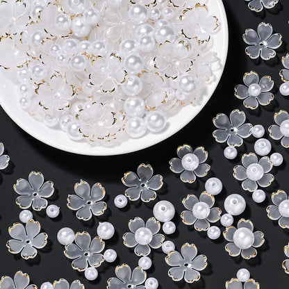 Cherry Blossom Acrylic Bead DIY Kit