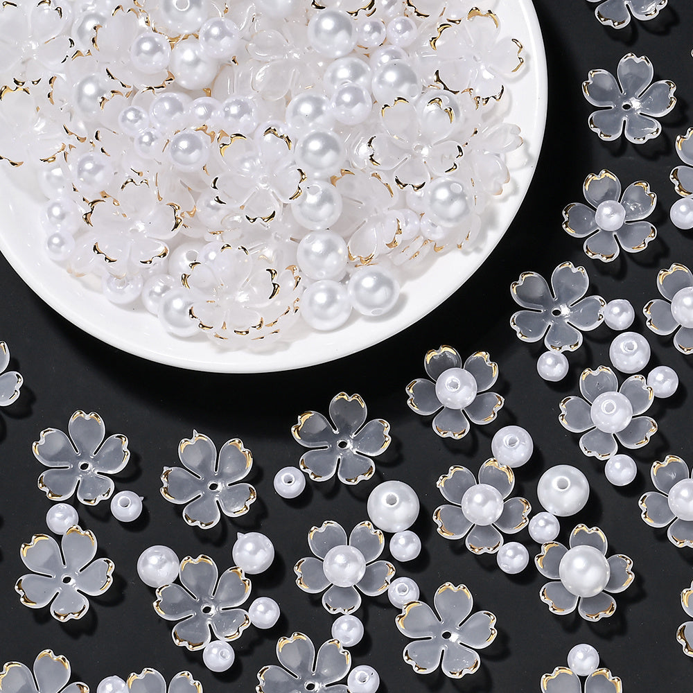 Cherry Blossom Acrylic Bead DIY Kit
