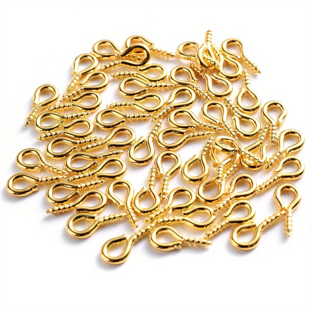 Mini Sheep Eye Screws Pendants Eyepin Hook Connector
