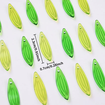 2026 New Arrival 10×11mm Gradient Flower Acrylic Bead Caps